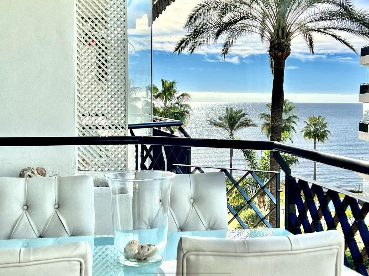 Mi Capricho Beachfront- 3-7 Apartment With Sea Views Sitio de Calahonda Buitenkant foto