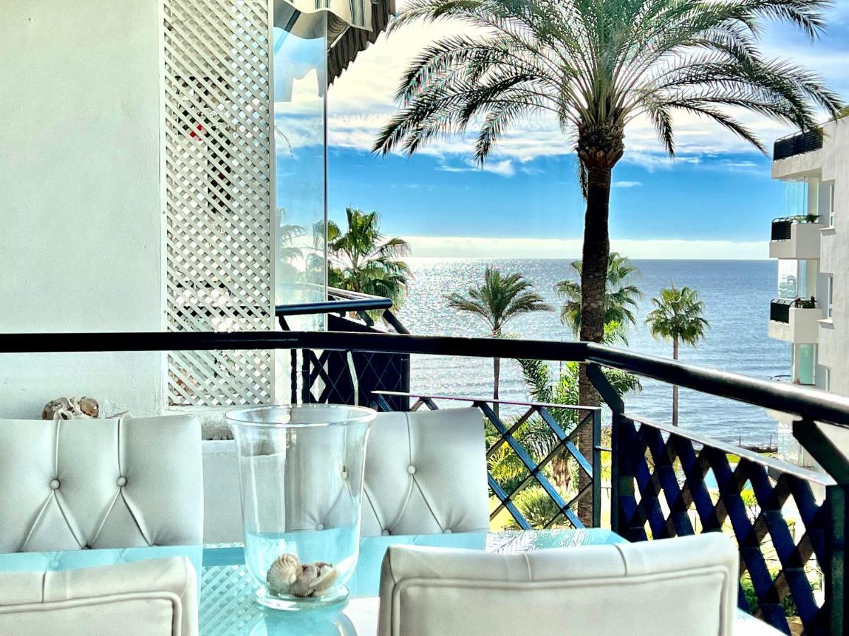 Mi Capricho Beachfront- 3-7 Apartment With Sea Views Sitio de Calahonda Buitenkant foto